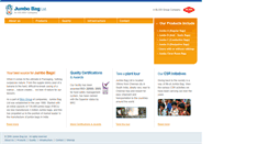 Desktop Screenshot of jumbobaglimited.com